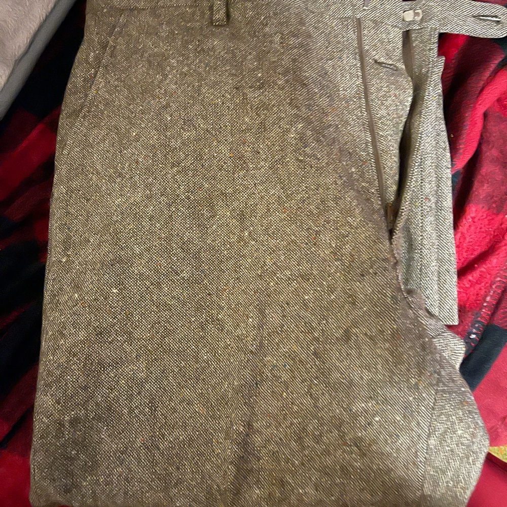 Tweed slacks